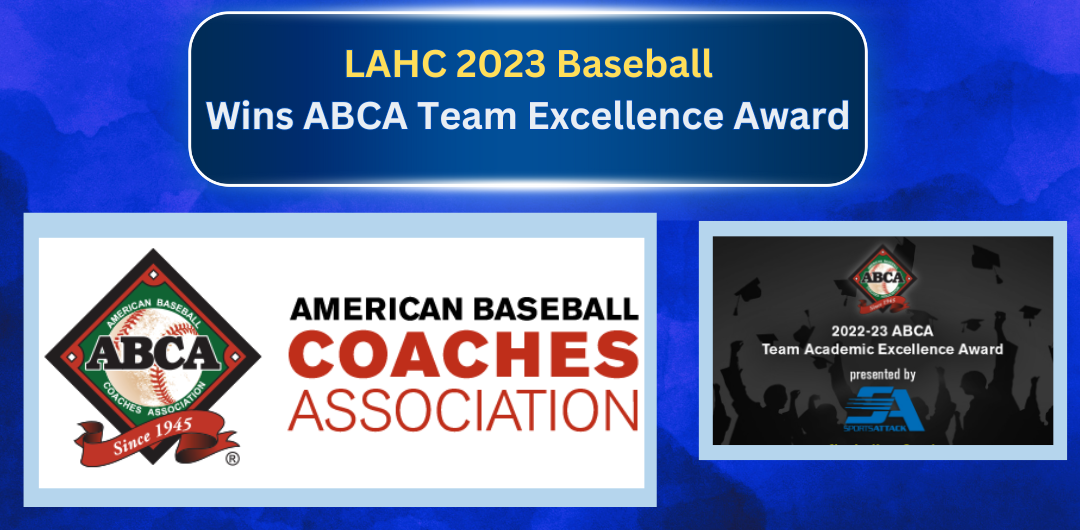 2023 Baseball Wins ABCA Academic Excellence Award